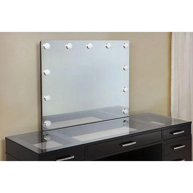 Valentina Vanity Set White & Dark Gray - Image 4