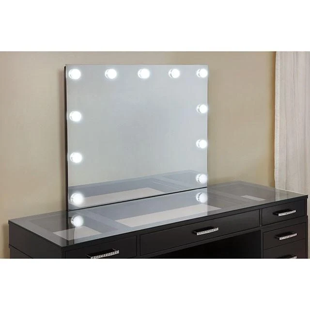 Valentina Vanity Set White & Dark Gray - Image 5