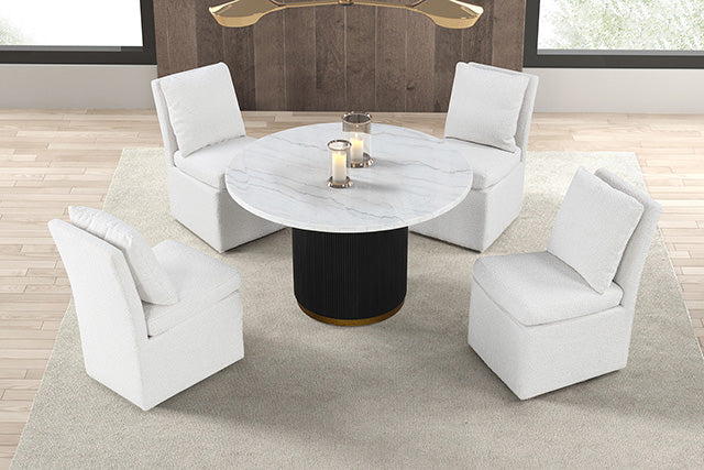 Varde 5 Pc Dining Table Set - Image 2