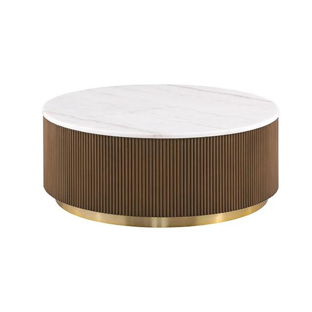 Virden Round Cocktail Table - Image 3