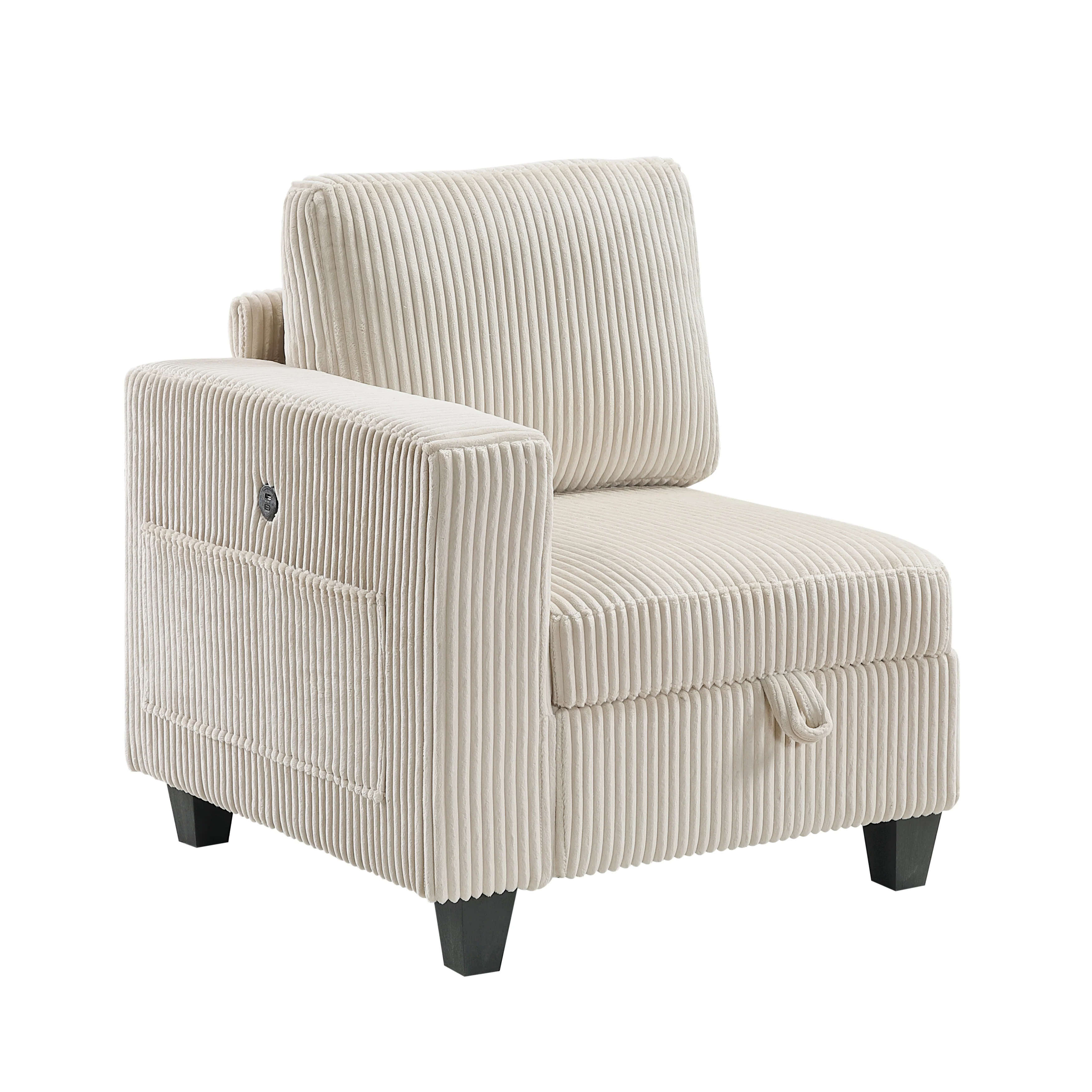 Walterboro sofa With Storage, Storage Pouches And Charging Ports - Image 7