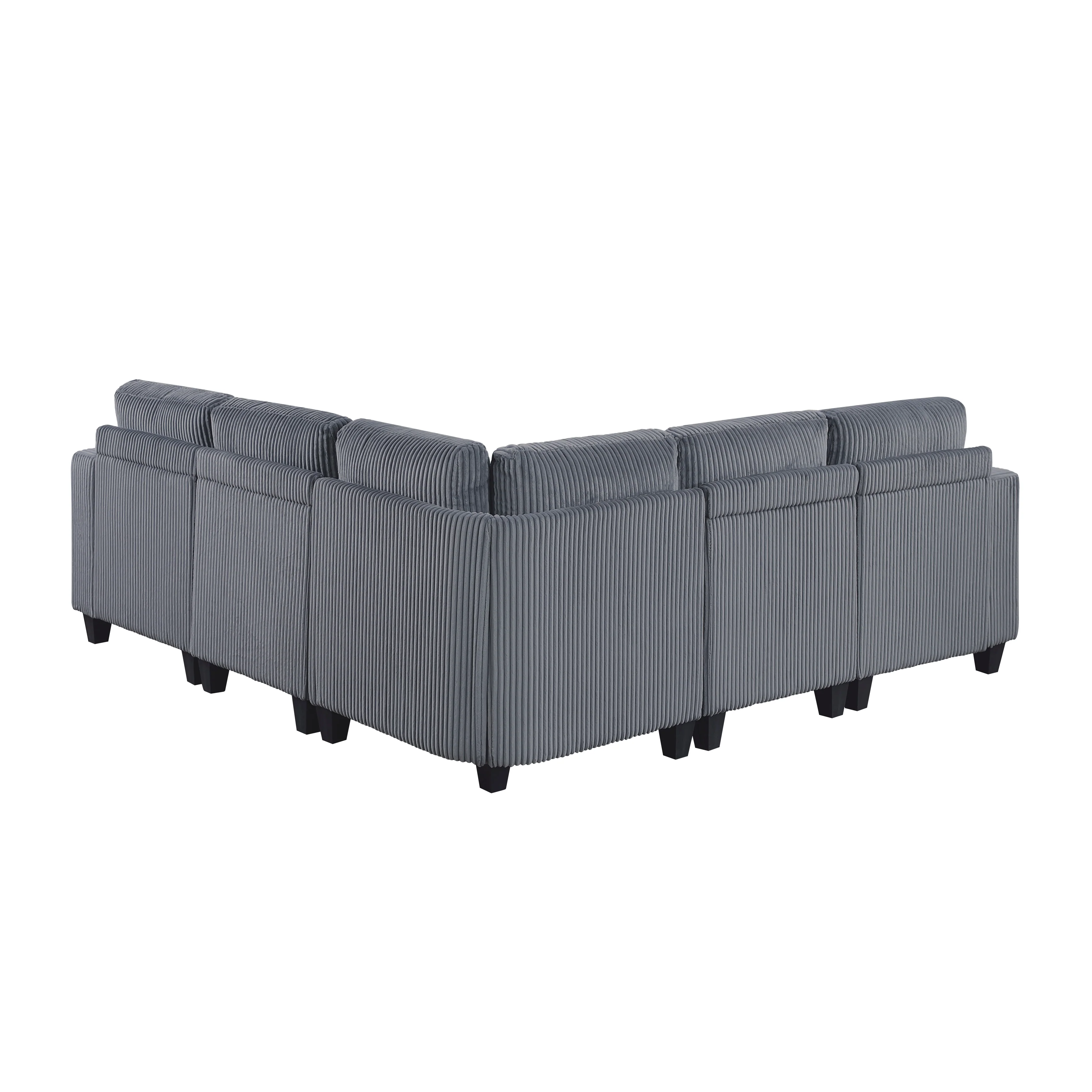 Walterboro 5-piece Sectional With Storage, Storage Pouches And Charging Ports - Image 15