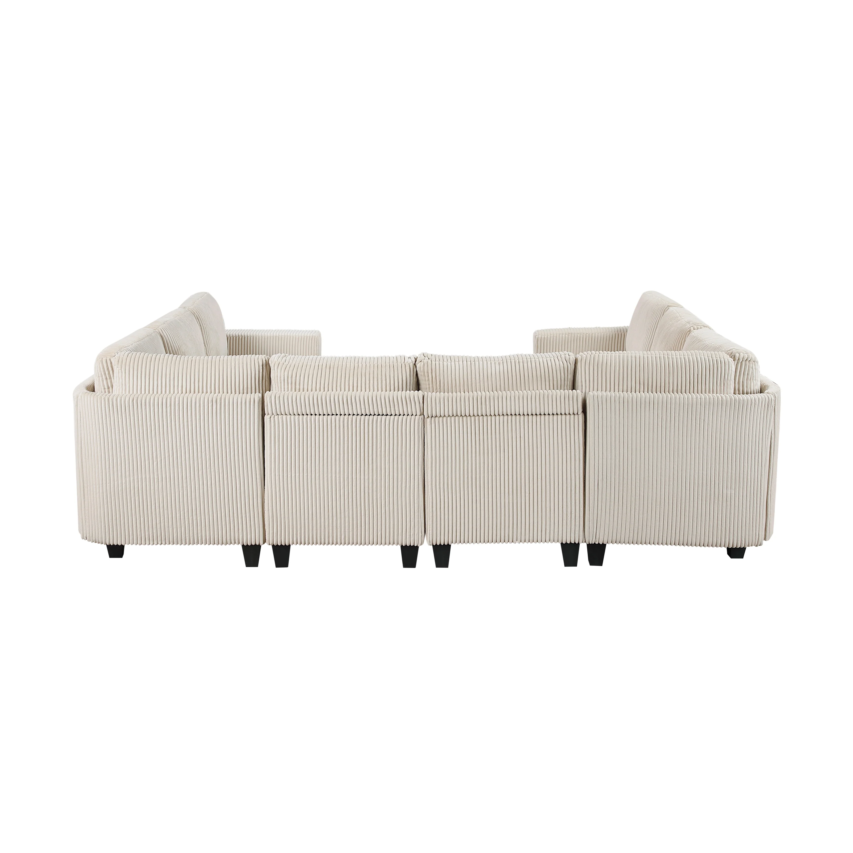 Walterboro 8-piece Sectional With Storage, Storage Pouches And Charging Ports - Image 9