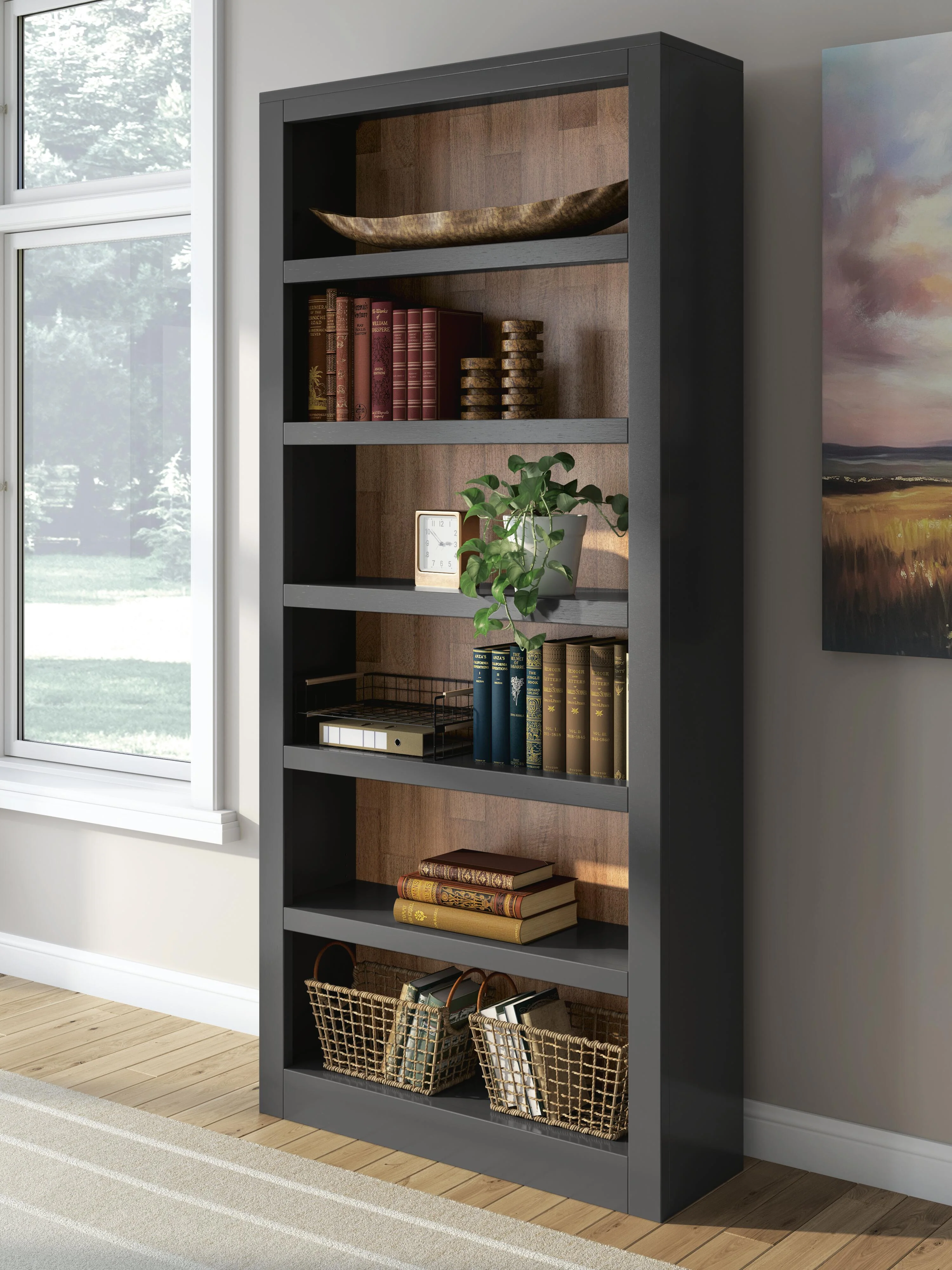 Wildenauer 75" Bookcase - Image 2