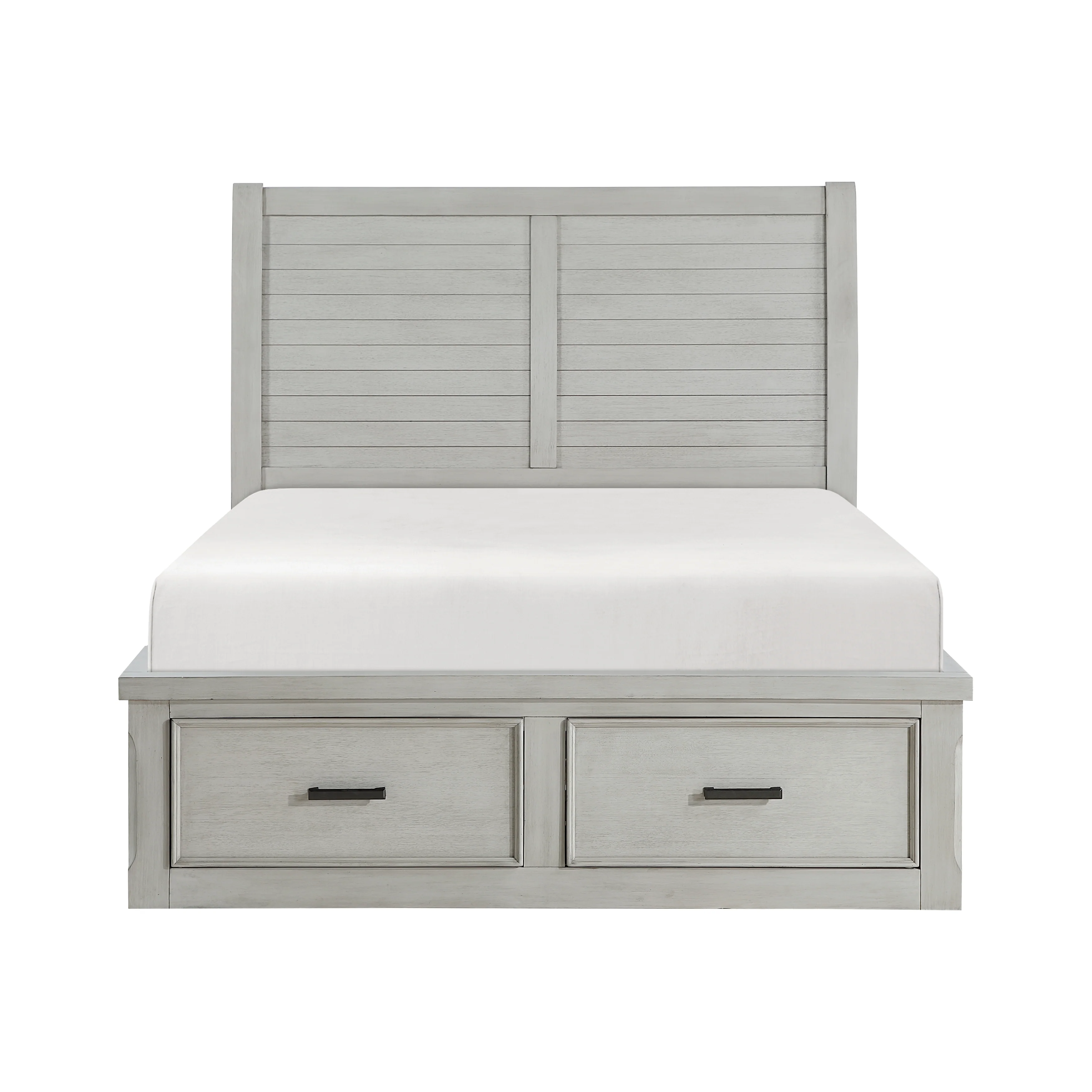 Willowbrook Platform Bed With Storage Footboard And Side Rails
