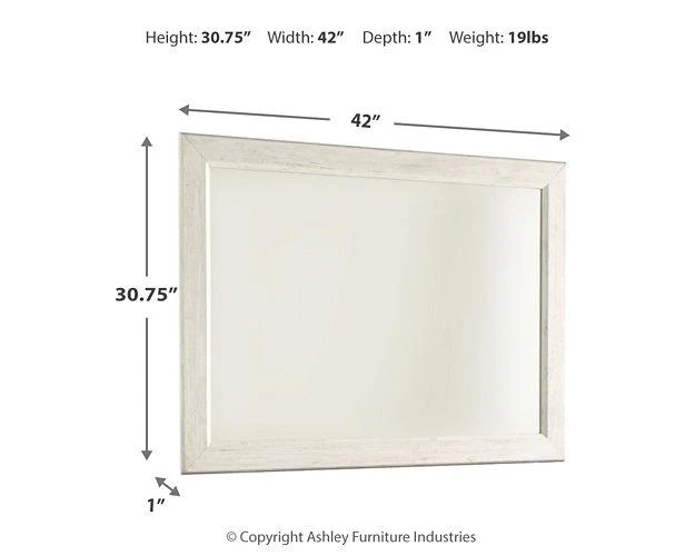 Willowton Bedroom Mirror - Image 5