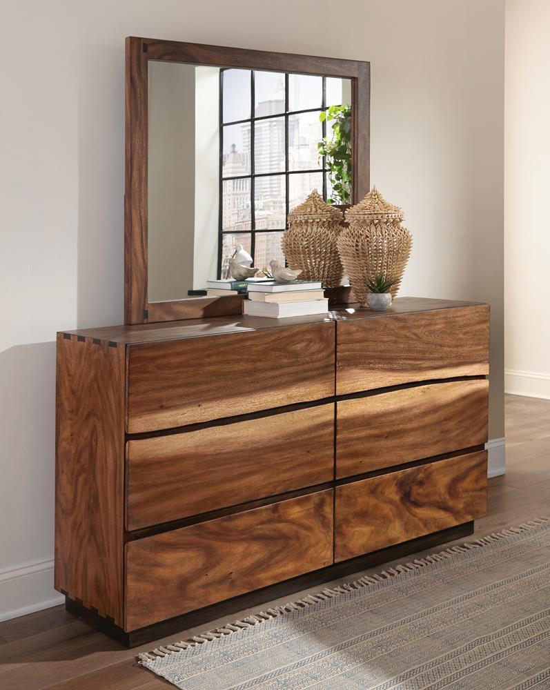 Winslow Dresser Mirror Smokey Walnut - Image 2