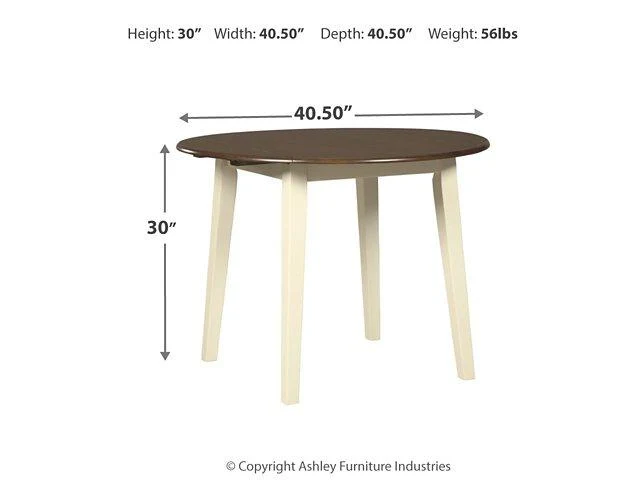 Woodanville Dining Drop Leaf Table - Image 7