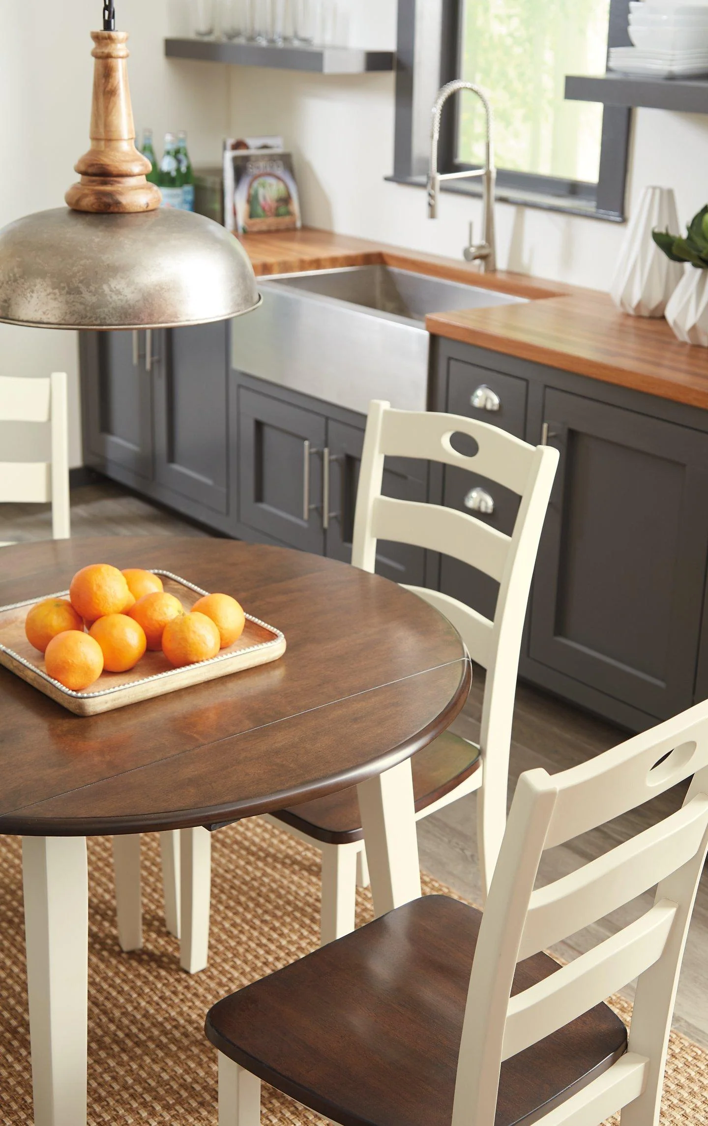 Woodanville Dining Drop Leaf Table - Image 9