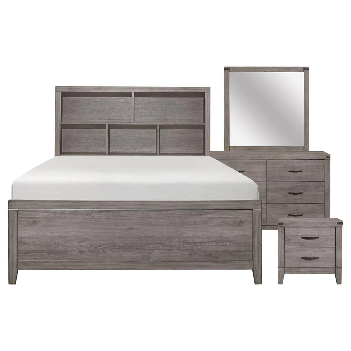 Woodrow 4 Piece Bed Set