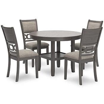 Wrenning Dining Table and 4 Chairs (Set of 5) - Image 3