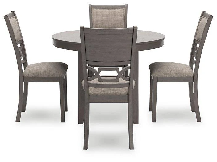 Wrenning Dining Table and 4 Chairs (Set of 5) - Image 4