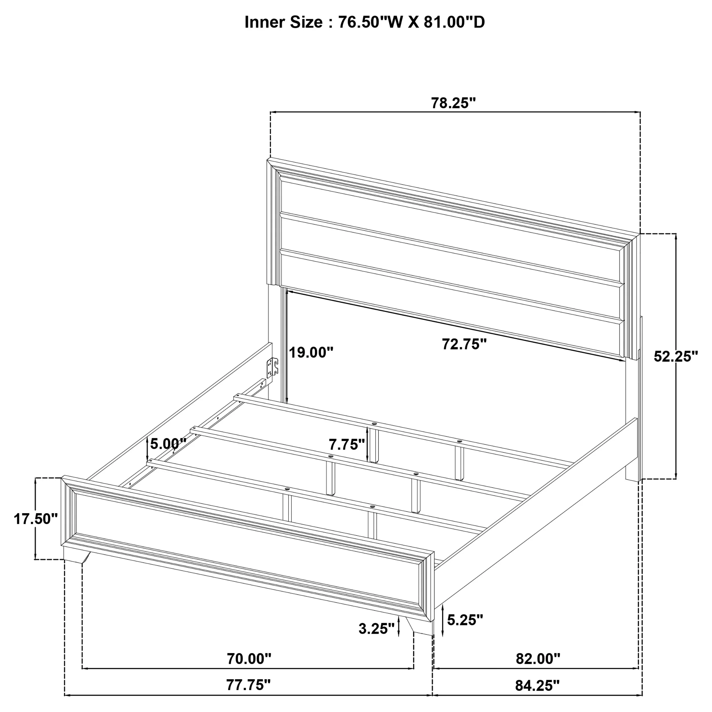 Wright Panel Bed - Image 19