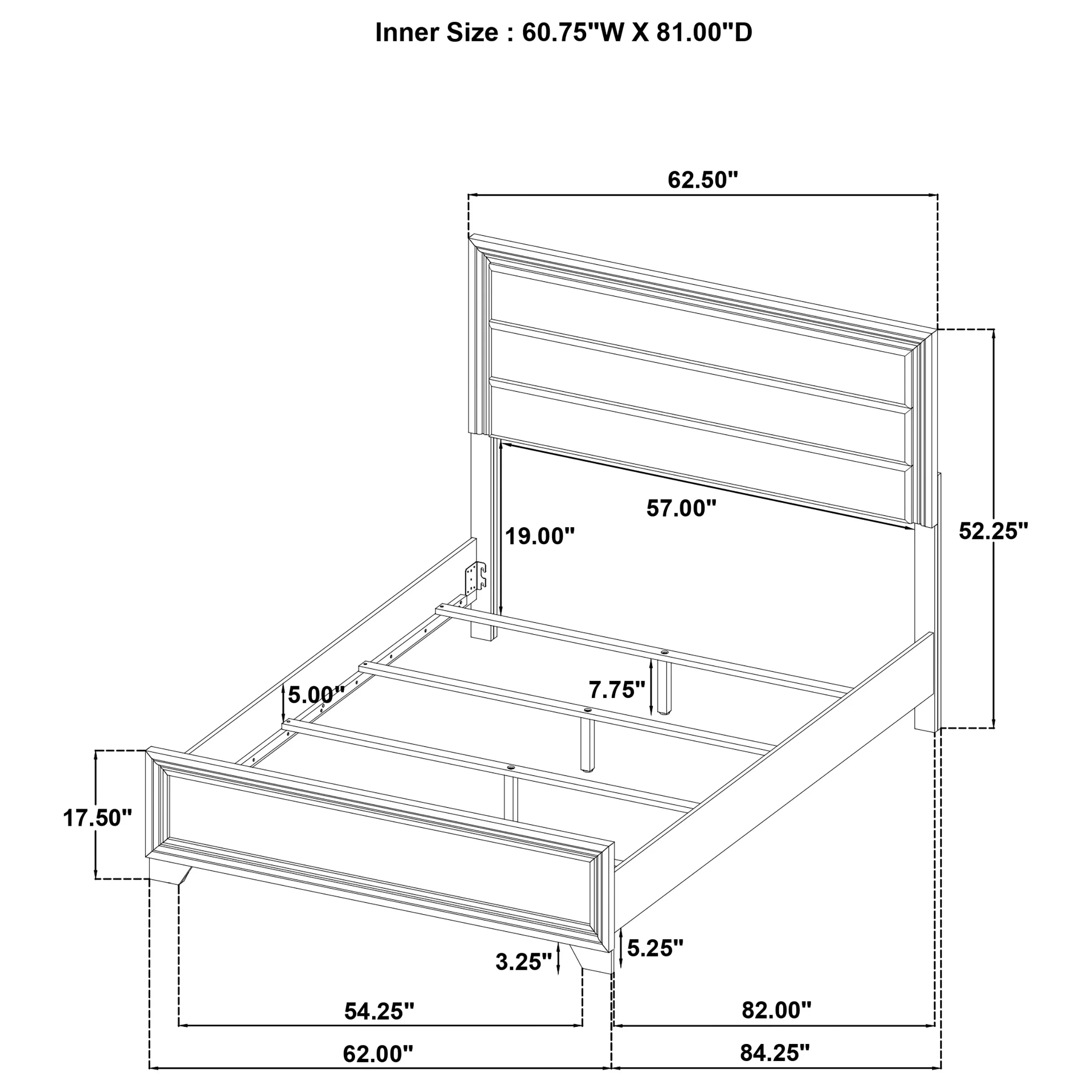 Wright Panel Bed - Image 9