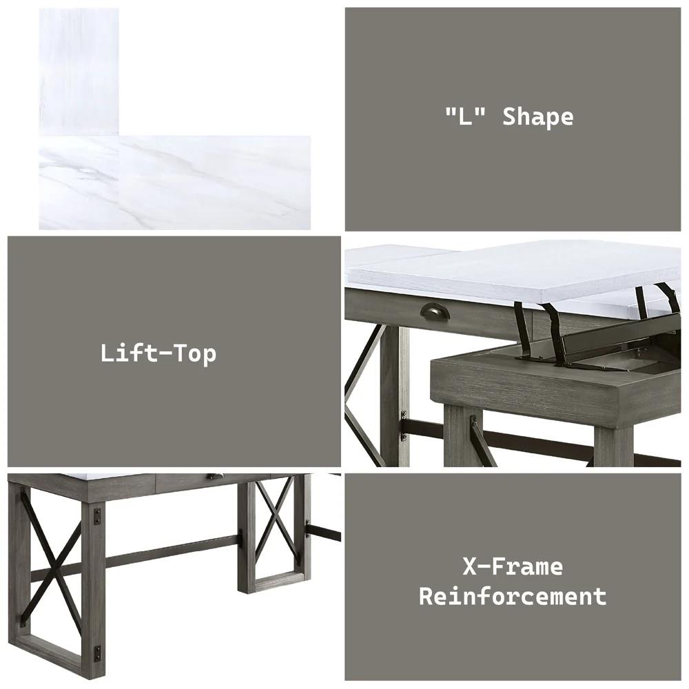 Writing Desk w/Lift Top - Image 9