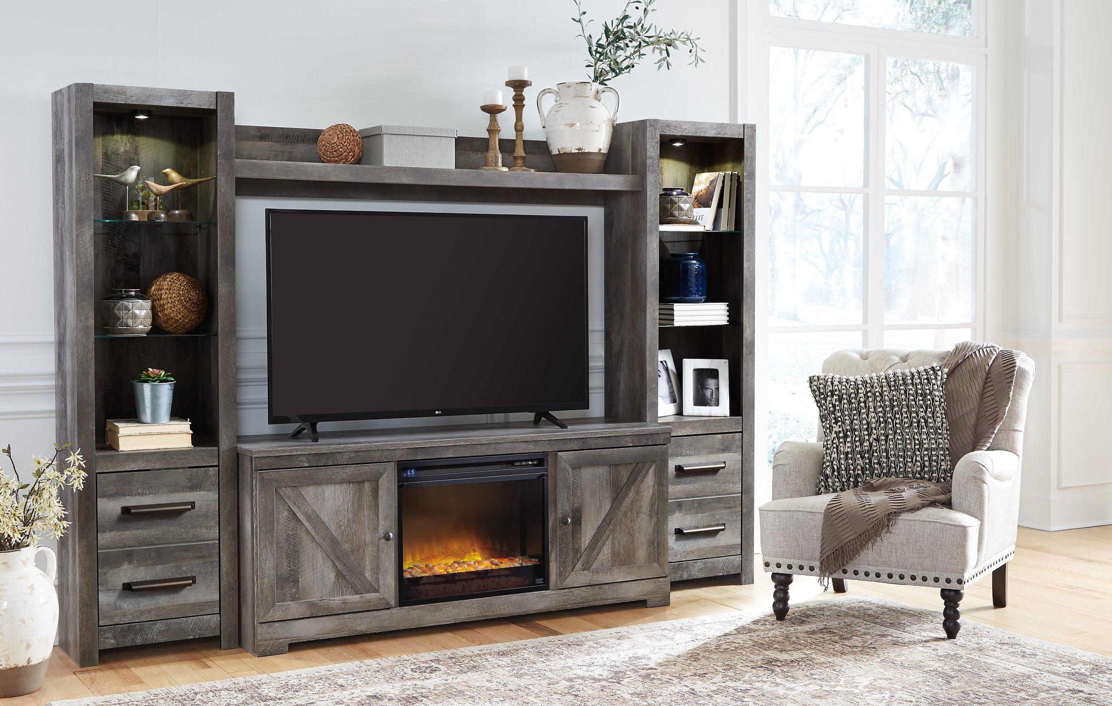 Wynnlow 4-Piece Entertainment Center with Electric Fireplace - Image 57