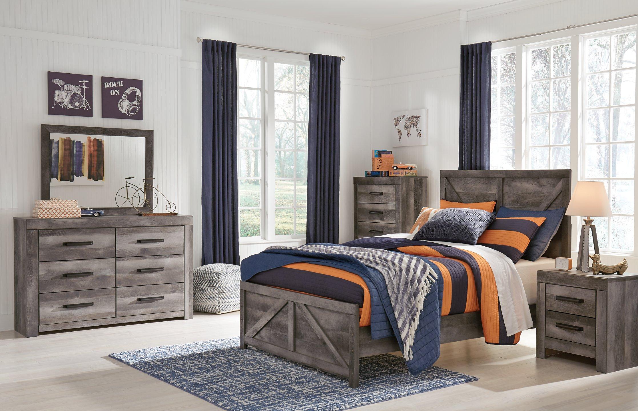 Wynnlow Crossbuck Bed - Image 35
