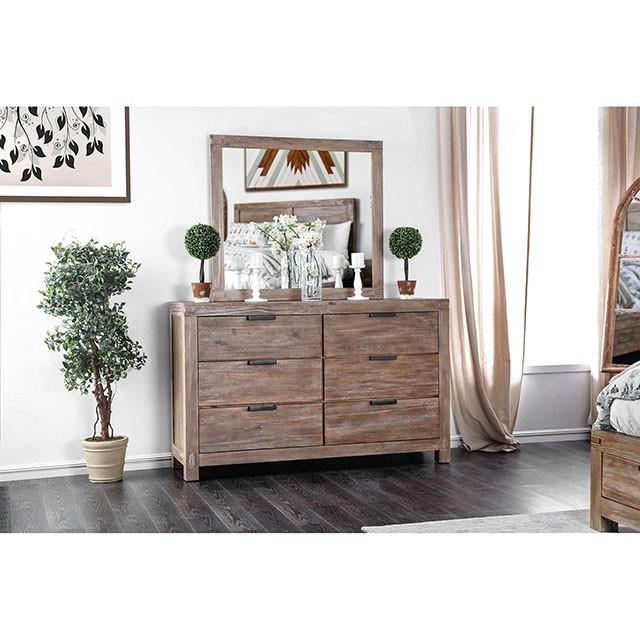 Wynton Weathered Light Oak Dresser - Image 2
